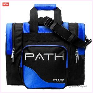 Deluxe Single Bowling Ball Tote Holds One Ball Shoes Up to Mens 15